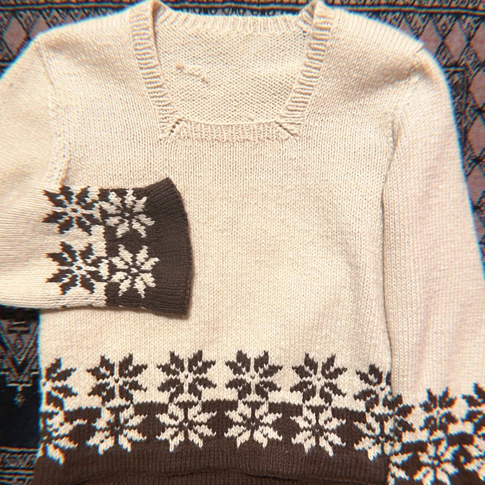 Fair isle sweater